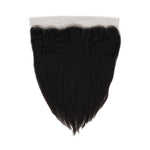 18" Brazilian Kinky Straight Lace Frontal