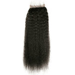 14" Brazilian Kinky Straight Closure