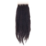 14" Brazilian Kinky Straight Closure