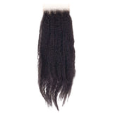 14" Brazilian Kinky Straight Closure