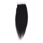 14" Brazilian Kinky Straight Closure